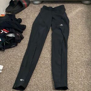 Adidas climawarm fleece work out pants
